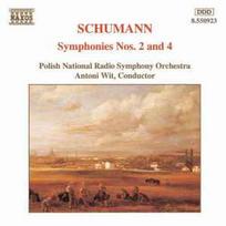 CD Schumann*, & Polish National Radio Symphony Orchestra*, & Antoni Wit - Symphonies Nos. 2 And 4 (naudota)