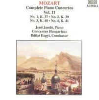 CD Mozart*, & Jenö Jandó, & Concentus Hungaricus, & Ildikó Hegyi - Complete Piano Concertos, Vol. 11 (naudota)