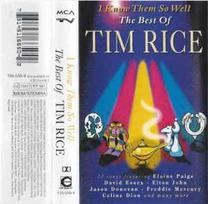 Cassette (MC) Various - I Know Them So Well The Best Of Tim Rice (naudota)