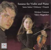 CD Mirijam Contzen • & Valery Rogatchev • & Saint-Saëns* • & Debussy* • & Franck* - Sonatas For Violin And Piano (naudota)