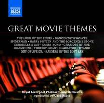 CD Royal Liverpool Philharmonic Orchestra, & Carl Davis - Great Movie Themes (naudota)