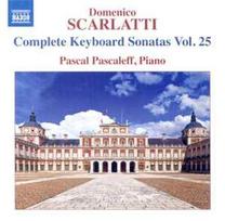 CD Domenico Scarlatti, & Pascal Pascaleff - Complete Keyboard Sonatas Vol. 25 (naudota)