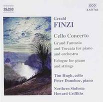CD Gerald Finzi - & Tim Hugh, & Peter Donohoe, & Northern Sinfonia, & Howard Griffiths - Cello Concerto / Grand Fantasia And Toccata For Piano And Orchestra / Eclogue For Piano And Strings (naudota)
