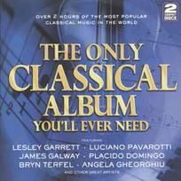 CD Various - The Only Classical Album You'll Ever Need (naudota)