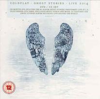 DVD Coldplay - Ghost Stories · Live 2014 (naudota)