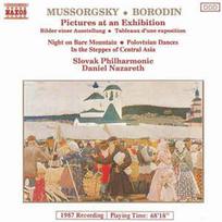 CD Mussorgsky* / & Borodin* • & Slovak Philharmonic* - & Daniel Nazareth - Pictures At An Exhibition • Night On Bare Mountain • Polovtsian Dances • In The Steppes Of Central Asia (naudota)