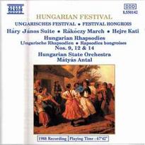 CD Hungarian State Orchestra Conducted By & Mátyás Antal - Hungarian Festival (naudota)