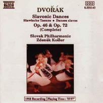 CD Dvořák*, & Slovak Philharmonic* / & Zdeněk Košler - Slavonic Dances Op. 46 & Op. 72 (Complete) (naudota)
