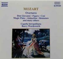 CD Mozart*, & Capella Istropolitana, & Barry Wordsworth - Overtures (naudota)