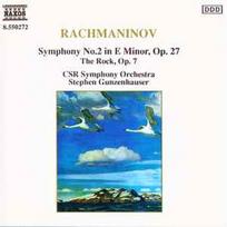 CD Rachmaninov* / & CSR Symphony Orchestra*, & Stephen Gunzenhauser - Symphony No.2 In E Minor, Op. 27 / The Rock, Op. 7 (naudota)