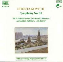 CD Shostakovich* - & BRT Philharmonic Orchestra, Brussels*, & Alexander Rahbari - Symphony No. 10 (naudota)