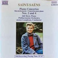 CD Saint-Saens*, & Idil Biret, & James Loughran, & Philharmonia Orchestra - Piano Concertos Nos. 2 And 4 (naudota)