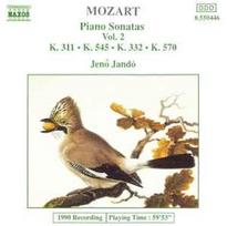 CD Mozart* - & Jenö Jandó - Piano Sonatas Vol. 2 (naudota)