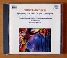 CD Shostakovich*, & Czecho-Slovak Radio Symphony Orchestra (Bratislava)*, & Ladislav Slovák - Symphony No. 7 In C Major 'Leningrad' (naudota)