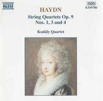 CD Haydn* - & Kodály Quartet - String Quartets Op. 9, Nos. 1, 3 And 4 (naudota)