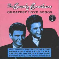 CD The Everly Brothers* - Greatest Love Songs - Volume 1 (naudota)