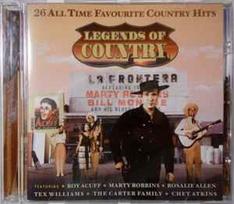 CD Various - Legends Of Country (naudota)