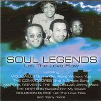 CD Various - Soul Legends - Let The Love Flow (naudota)
