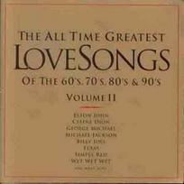 CD Various - The All Time Greatest Love Songs Of The 60's, 70's, 80's & 90's Volume II (naudota)
