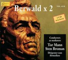 CD Franz Berwald, & Tor Mann, & Sten Broman - Berwald x 2 (naudota)