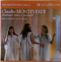 CD The Consort Of Musicke, & Claudio Monteverdi - Madrigali Erotici E Spirituali (naudota)