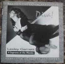 CD Lesley Garrett - Diva! A Soprano At The Movies (naudota)