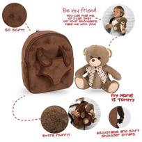 Perletti Toys Kuprinė "Tommy Bear"