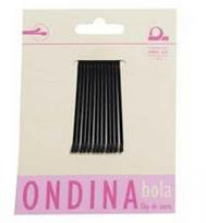 Eurostil Bola Negro Negro Clips Ondina 50mm Carton 1un