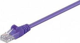 RB-LAN CAT 5e jungties kabelis, U/UTP, violetinis – laido ilgis 0,25 m