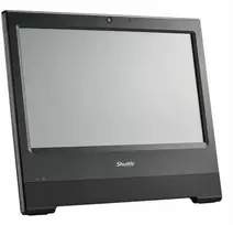SHUTTLE XPC AIO Barebone X50V9U3 39,62cm 15,6Zoll Intel Core i3-1315U 2xSODIMM 64GB 2xM.2 1xSATA 1xHDMI Juodas