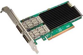 Intel Ethernet tinklo adapteris E830-CQDA2 - Tinklo adapteris - PCIe 5.0 x8 - 10Gb Ethernet / 25Gb Ethernet / 40Gb Ethernet / 50Gb Ethernet / 100Gb Ethernet QSFP28 x 1 + 200 Gigabit QSFP56 x 1