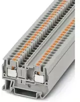 Phoenix Contact 3211757 2 laidų gnybtų blokas/bėgio jungtis 0,2–6 mm2 pilka PT 4 3211757