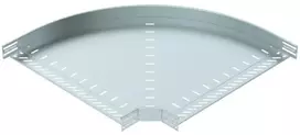 OBO Bettermann OBO 90 laipsnių horizontali alkūnė, 60 mm aukščio, 600 mm pločio, galvaniškai cinkuota