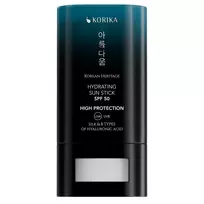 KORIKA - Korean Heritage Silk & 8 Types of Hyaluronic Acid Hydrating Sun Stick SPF 50 - Drėkinantis Veido Apsauginis Kremas nuo Saulės Stifte - 20g