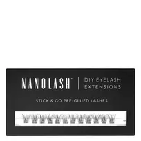 Nanolash - Stick & Go Pre-Glued Lashes - Blakstienų Kuokšteliai su Klijais - Classy Short - 1 pak.