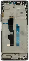 LCD ekranas + jutiklinis blokas + priekinis dangtelis, skirtas „Xiaomi Redmi Note 13 5G Juodas“ (pakeitimų paketas)