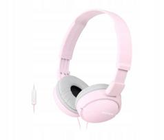 Laidinės uždaros ausinės Sony MDR-ZX110AP su mikrofonu, sulankstomos