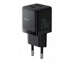 Baseus Palm 20W tinklo įkroviklis su USB-A ir USB-C jungtimis