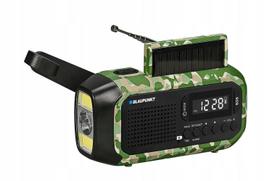 Blaupunkt ER20GC automatinis AM/FM radijas su LED žibintuvėliu ir SOS signalu