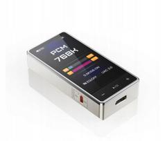 Nešiojamasis ausinių stiprintuvas FiiO QX13 Titanium Gold su USB DAC