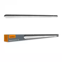 Lubinis šviestuvas Drėgmei atsparus linijinis LED šviestuvas 50W 1500mm 8000Lm 5000K IP65 VIDEX VL-BNWL05-50155B | juodas – didelės galios 1500mm korpusas gamykloms