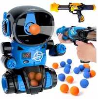 Interaktyvus šaudymo žaidimas „Robotų mūšis“