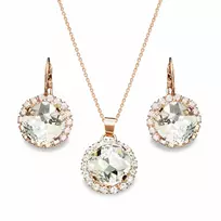 Diamond Sky Jewelry Papuošalų rinkinys moterims „Glare III“ su Swarovski® kristalais