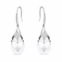Diamond Sky Jewelry Sidabriniai auskarai „Baroque III“ su Swarovski® kristalais
