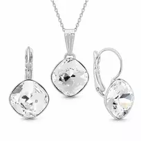 Diamond Sky Jewelry Papuošalų rinkinys moterims „Glare IV“ su Swarovski® kristalais