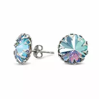 Diamond Sky Jewelry Auskarai „Vintage (Light Sapphire Shimmer)“ su Swarovski® kristalais