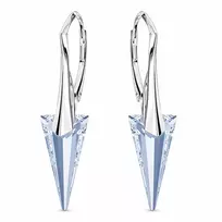 Diamond Sky Jewelry Sidabriniai auskarai „Spike II (Mėlyna Shade)“ su Swarovski® kristalais
