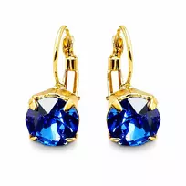 Diamond Sky Jewelry Auskarai „Glory (Sapphire)“ su Swarovski® kristalais