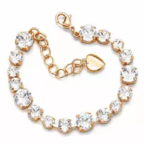 Diamond Sky Jewelry Apyrankė moterims DiamondSky „Klasika II“ su Swarovski karoliukais