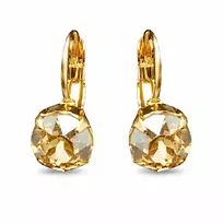 Diamond Sky Jewelry Auskarai „Glory (Golden Shadow)“ su Swarovski® kristalais